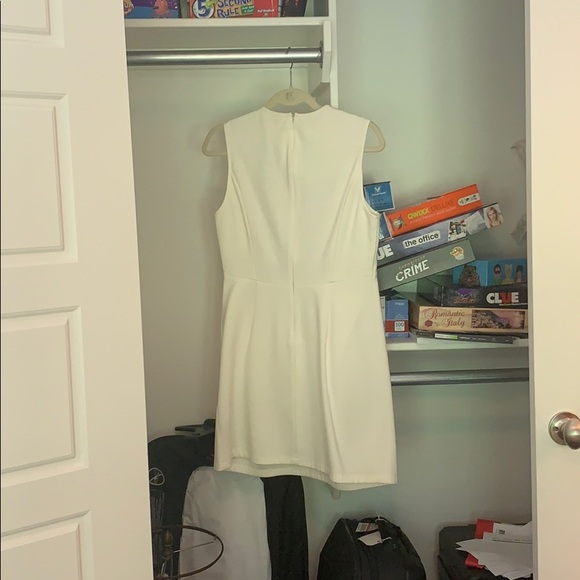 Tibi Cream Dress with Embroidery Details - Picture 2 of 3